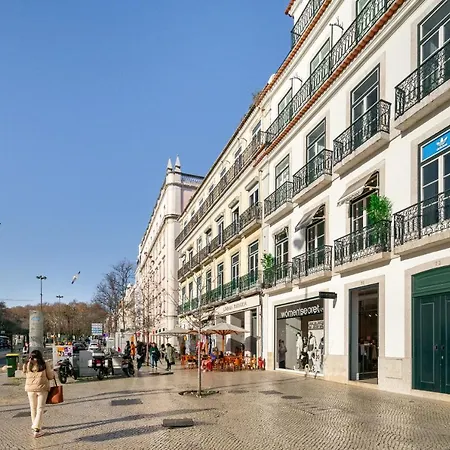 Apartmán Whome Restauradores Deluxe W/ Elevator & Ac Perfect For Families & Friends Lisboa